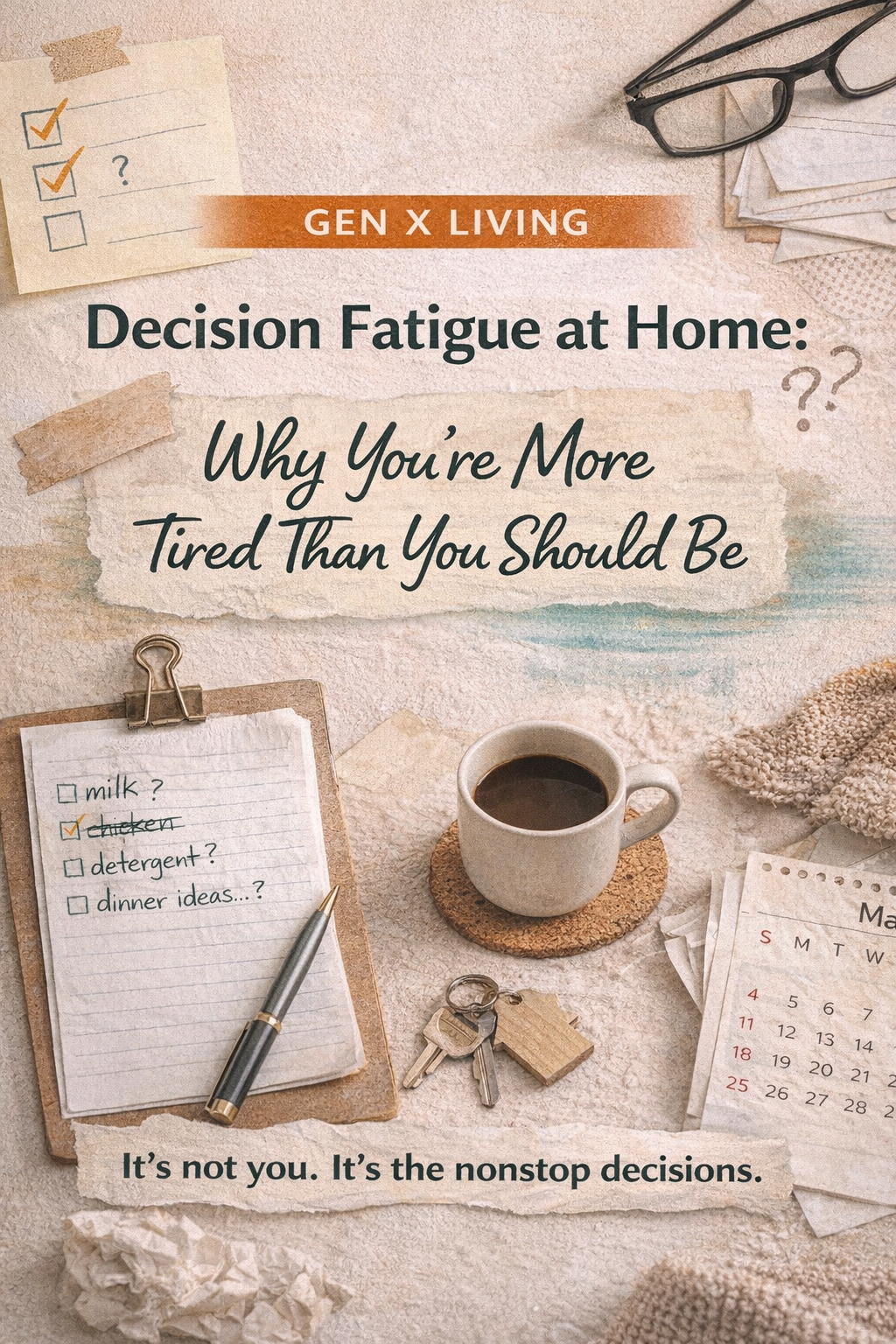 Decision Fatigue at Home: Why You’re More Tired Than You Should Be