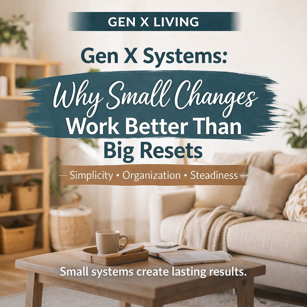 Gen X Systems: Why Small Changes Work Better Than Big Resets