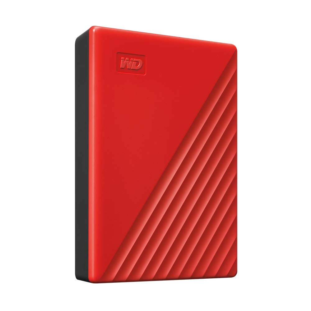 WD 4TB My Passport, Portable External Hard Drive, Black, backup software with defense against ransomware, and password protection, USB 3.1/USB 3.0 compatible - WDBPKJ0040BBK-WESN