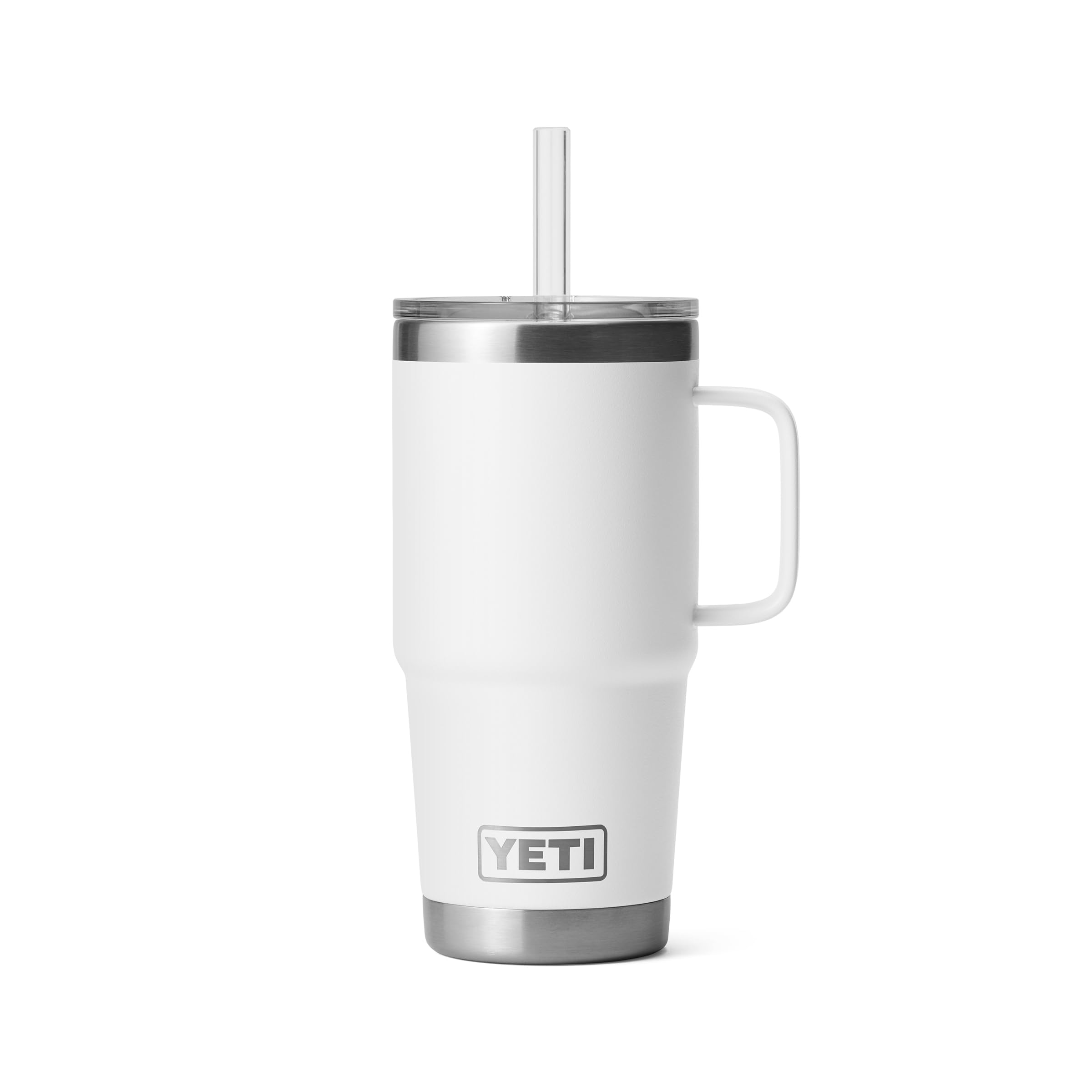 YETI Rambler 42 oz Tumbler with Handle and Straw Lid, Travel Mug Water Tumbler, Vacuum Insulated Cup with Handle, Stainless Steel, Beekeeper