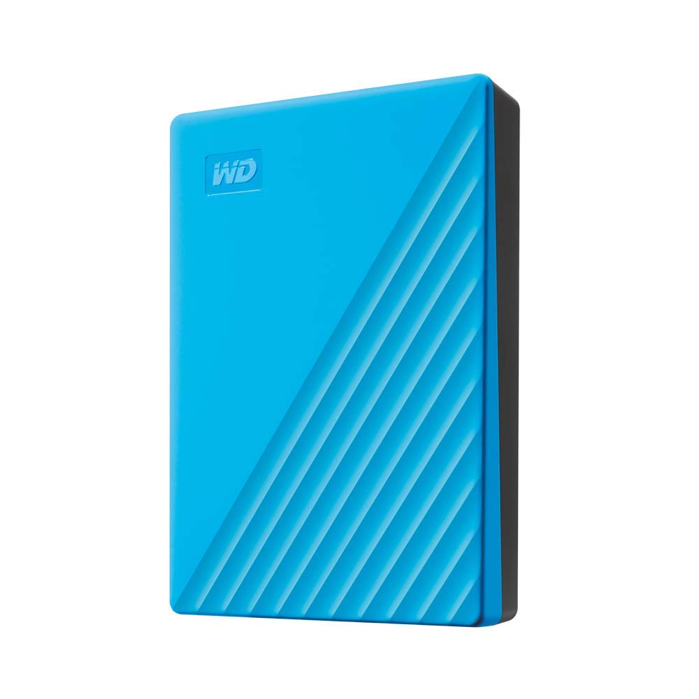 WD 4TB My Passport, Portable External Hard Drive, Black, backup software with defense against ransomware, and password protection, USB 3.1/USB 3.0 compatible - WDBPKJ0040BBK-WESN