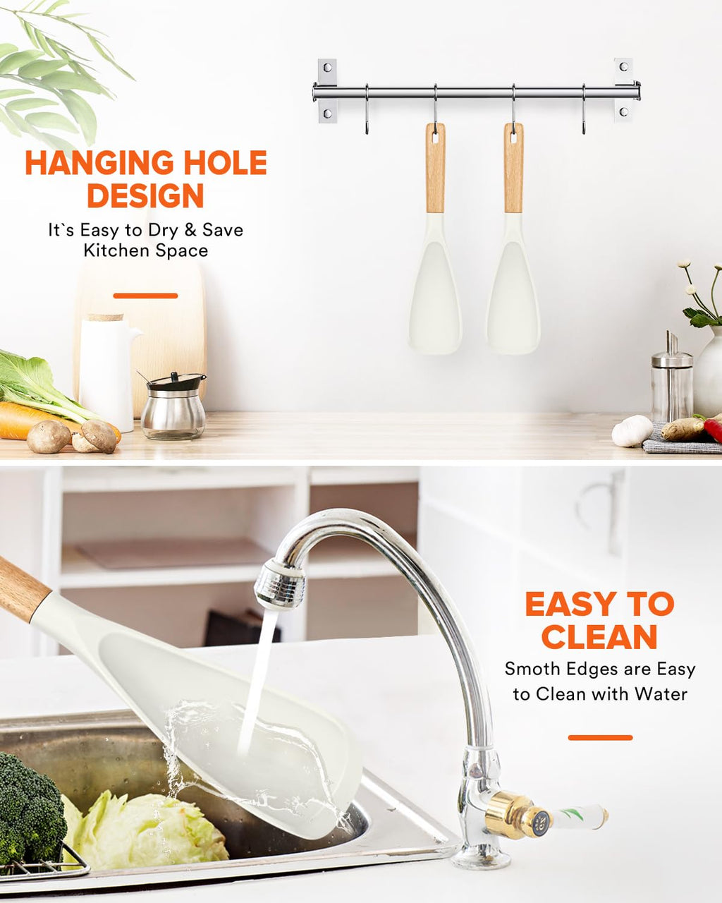 Cooking Spoon for Nonstick Cookwares, Nonstick Safe Cooking Spoon | Protect Your Pans – Gen X Kitchen
