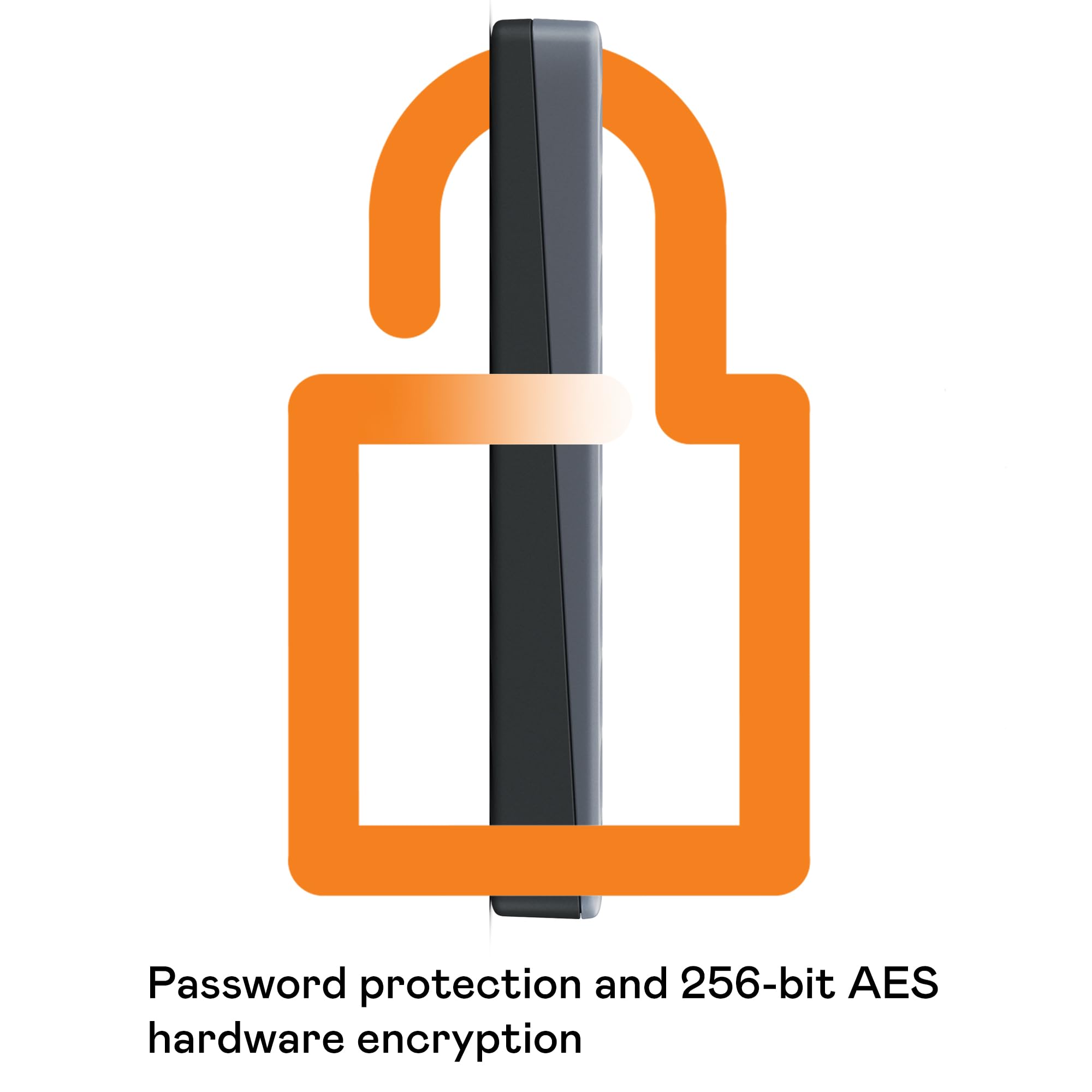 WD 4TB My Passport, Portable External Hard Drive, Black, backup software with defense against ransomware, and password protection, USB 3.1/USB 3.0 compatible - WDBPKJ0040BBK-WESN