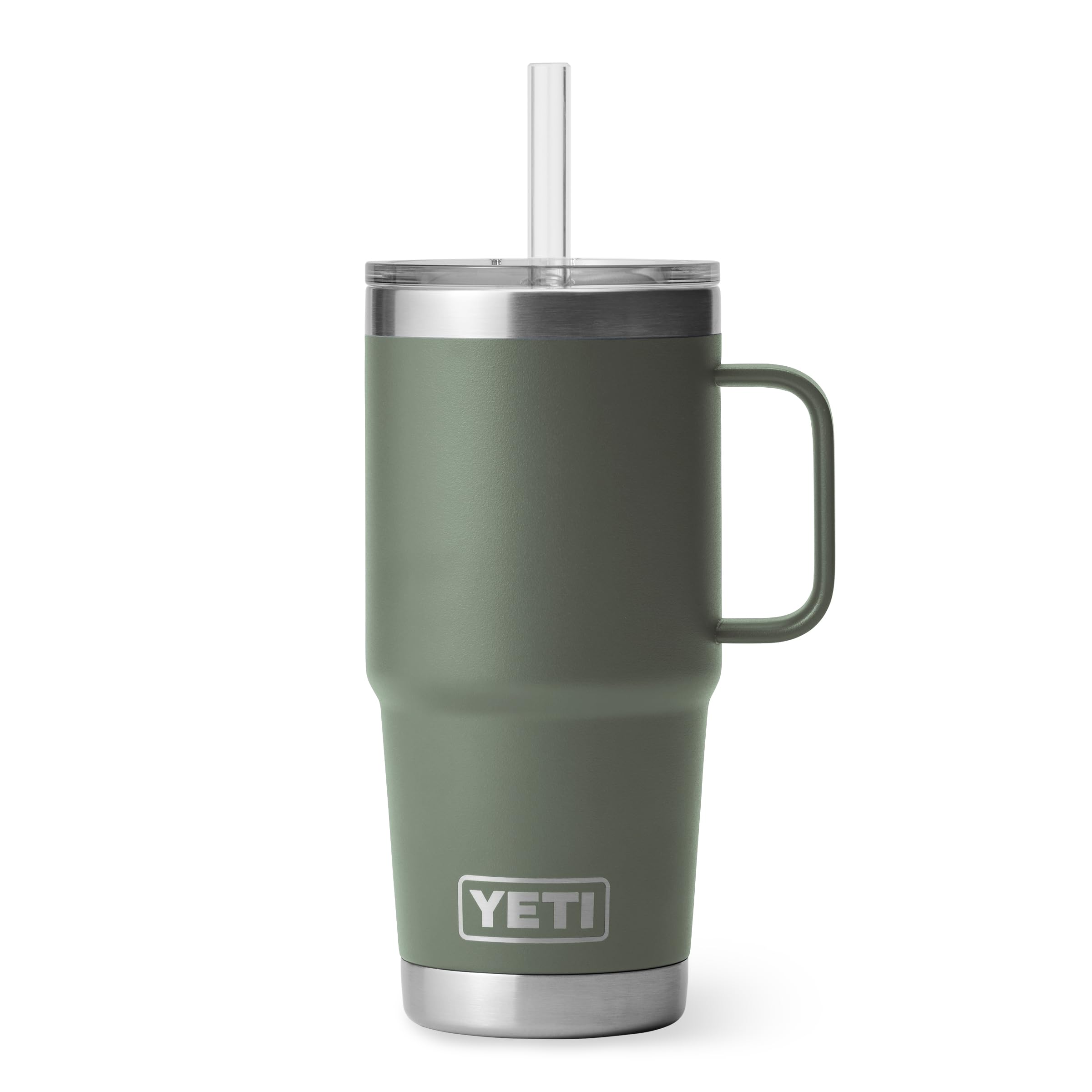 YETI Rambler 42 oz Tumbler with Handle and Straw Lid, Travel Mug Water Tumbler, Vacuum Insulated Cup with Handle, Stainless Steel, Beekeeper