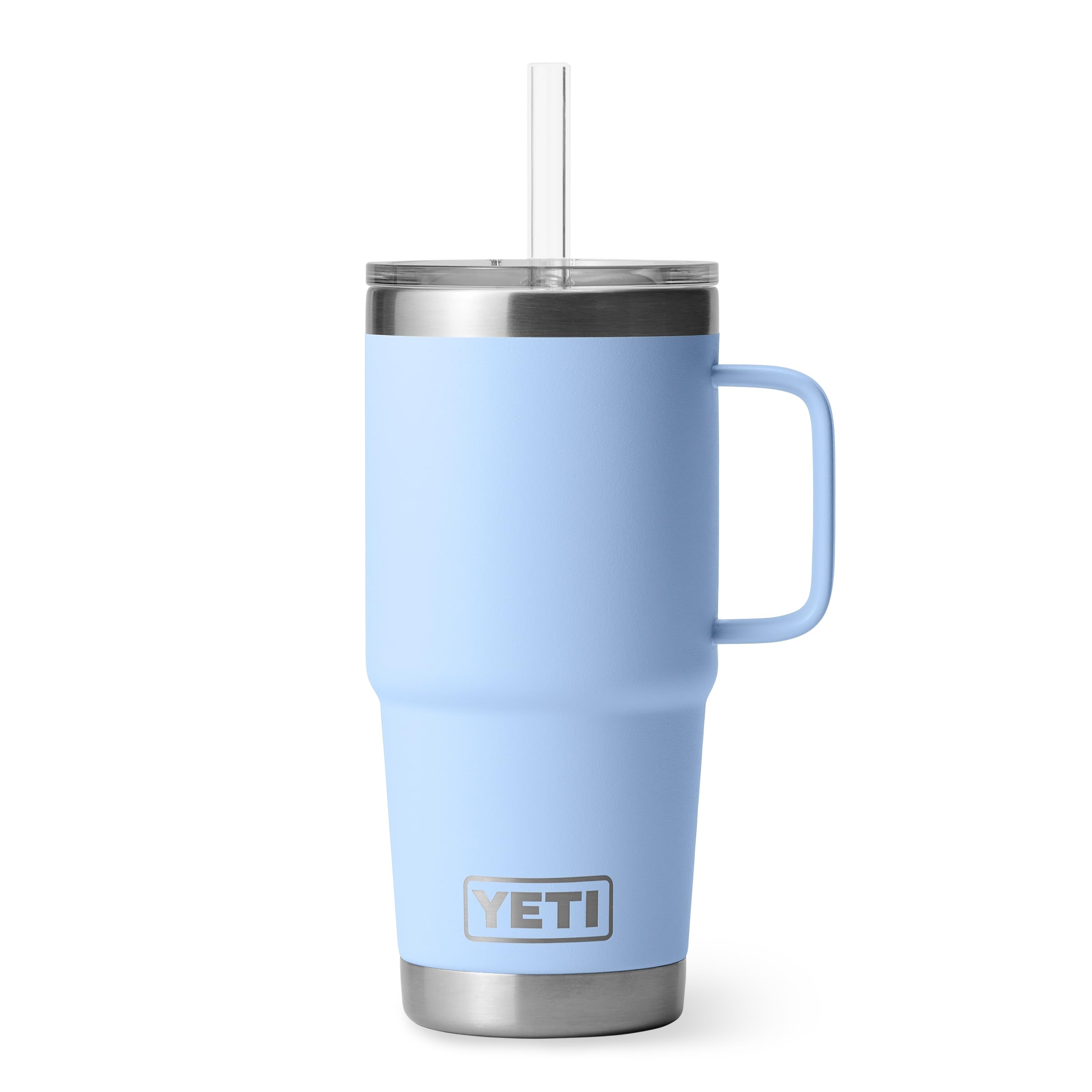 YETI Rambler 42 oz Tumbler with Handle and Straw Lid, Travel Mug Water Tumbler, Vacuum Insulated Cup with Handle, Stainless Steel, Beekeeper