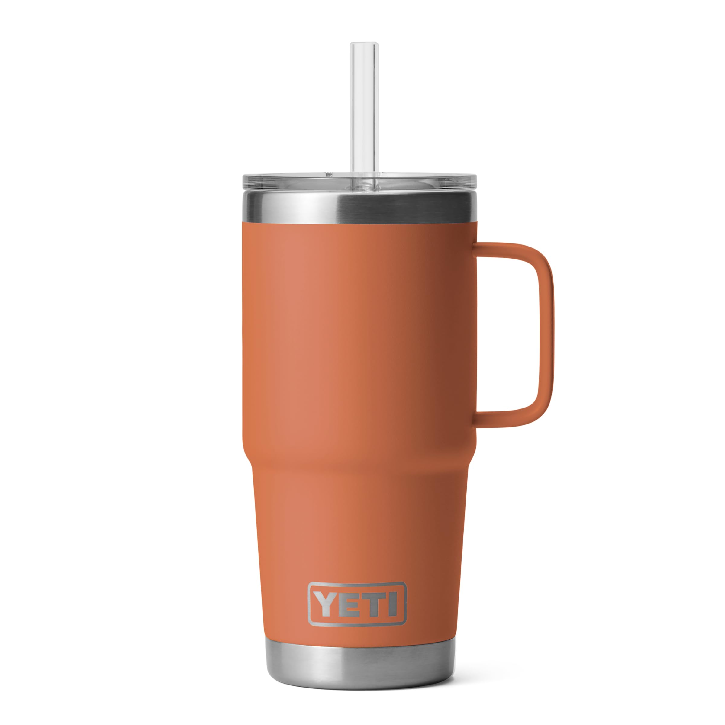 YETI Rambler 42 oz Tumbler with Handle and Straw Lid, Travel Mug Water Tumbler, Vacuum Insulated Cup with Handle, Stainless Steel, Beekeeper