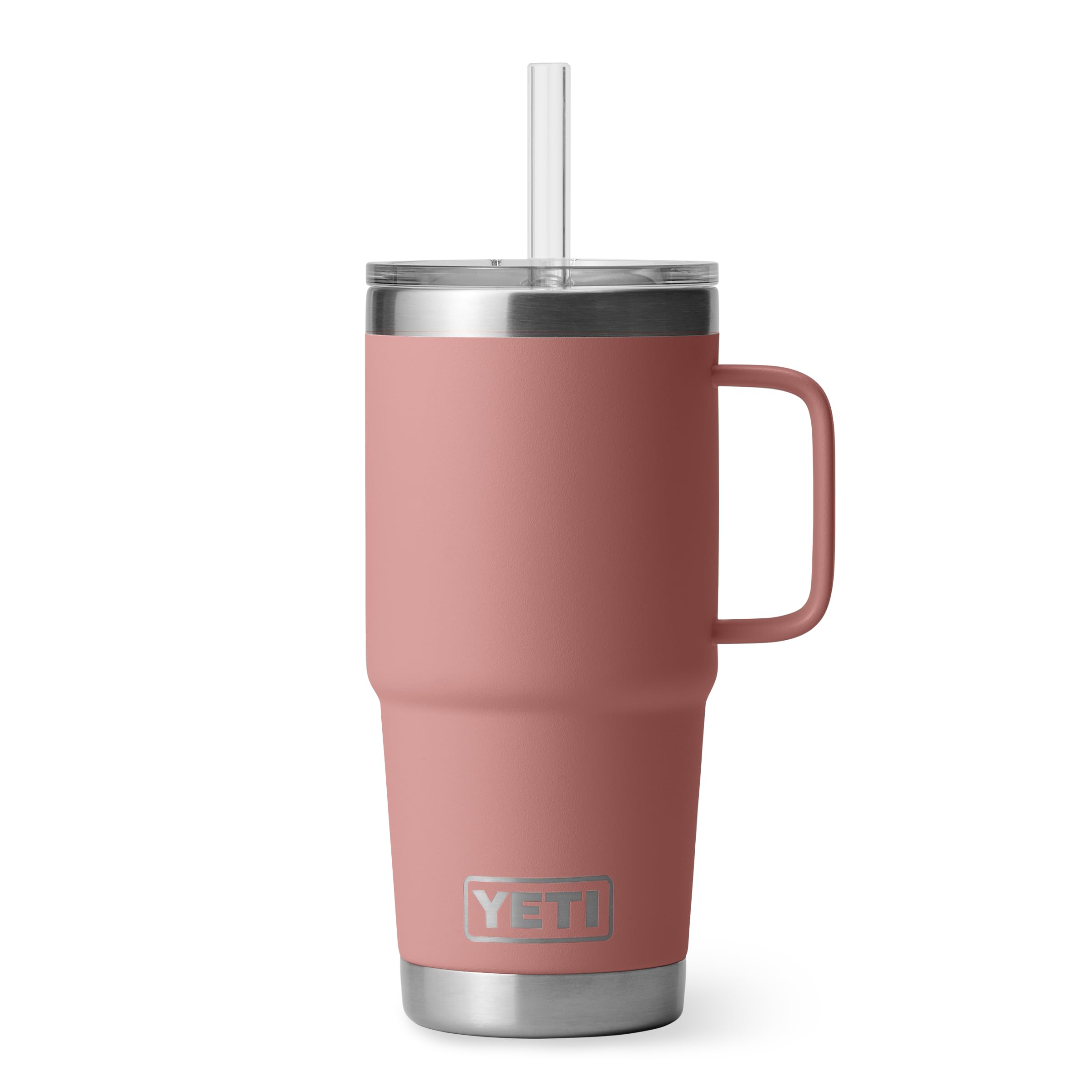 YETI Rambler 42 oz Tumbler with Handle and Straw Lid, Travel Mug Water Tumbler, Vacuum Insulated Cup with Handle, Stainless Steel, Beekeeper