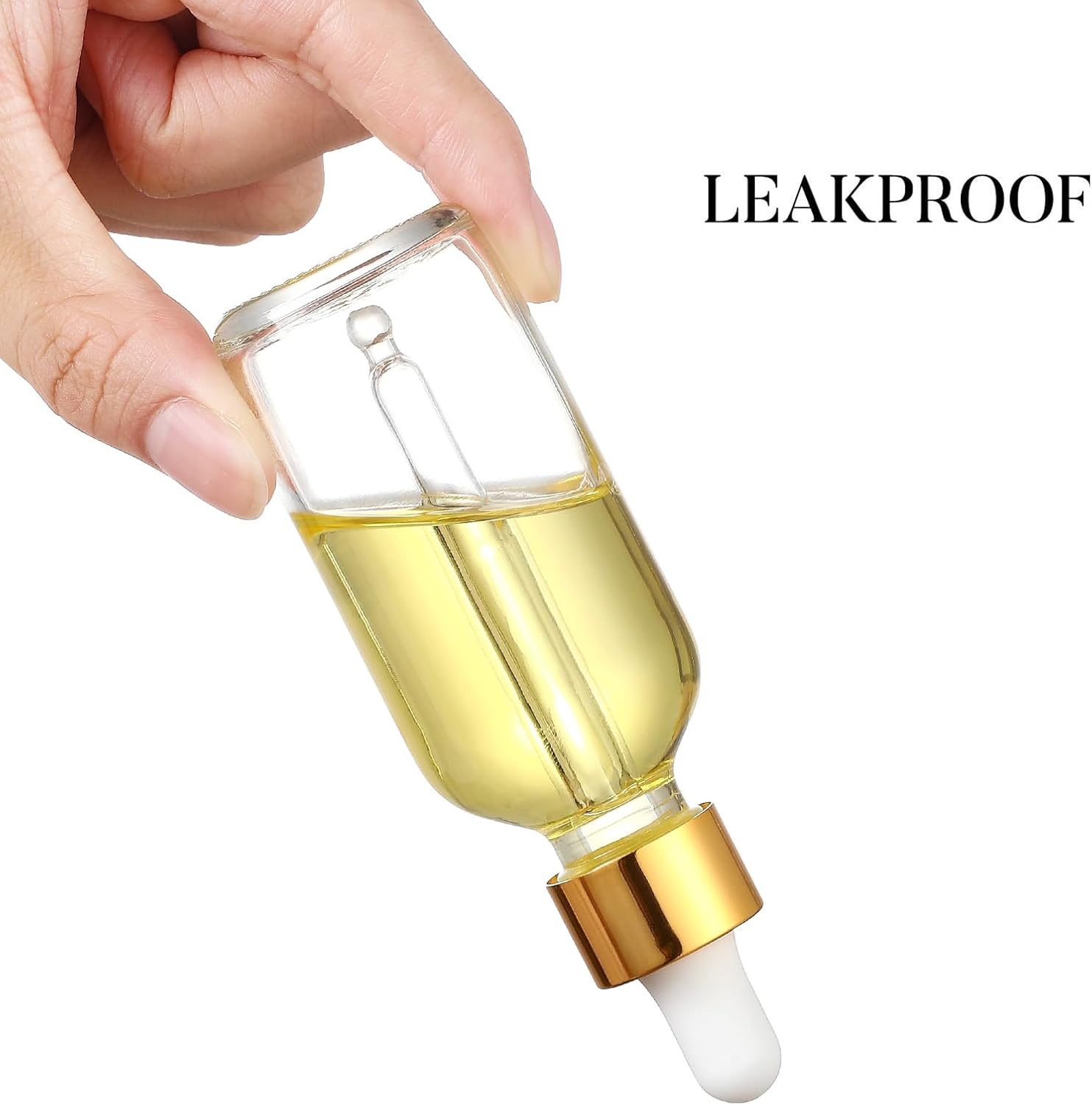 4 Pack, 2 oz Bottles with Dropper & 1 Funnel & 4 Labels - Essential Oils Bottles for Health, Personal Care & Beauty - 60ml Thick Dark Amber Glass Tincture Bottles, Refillable Cosmetic Containers