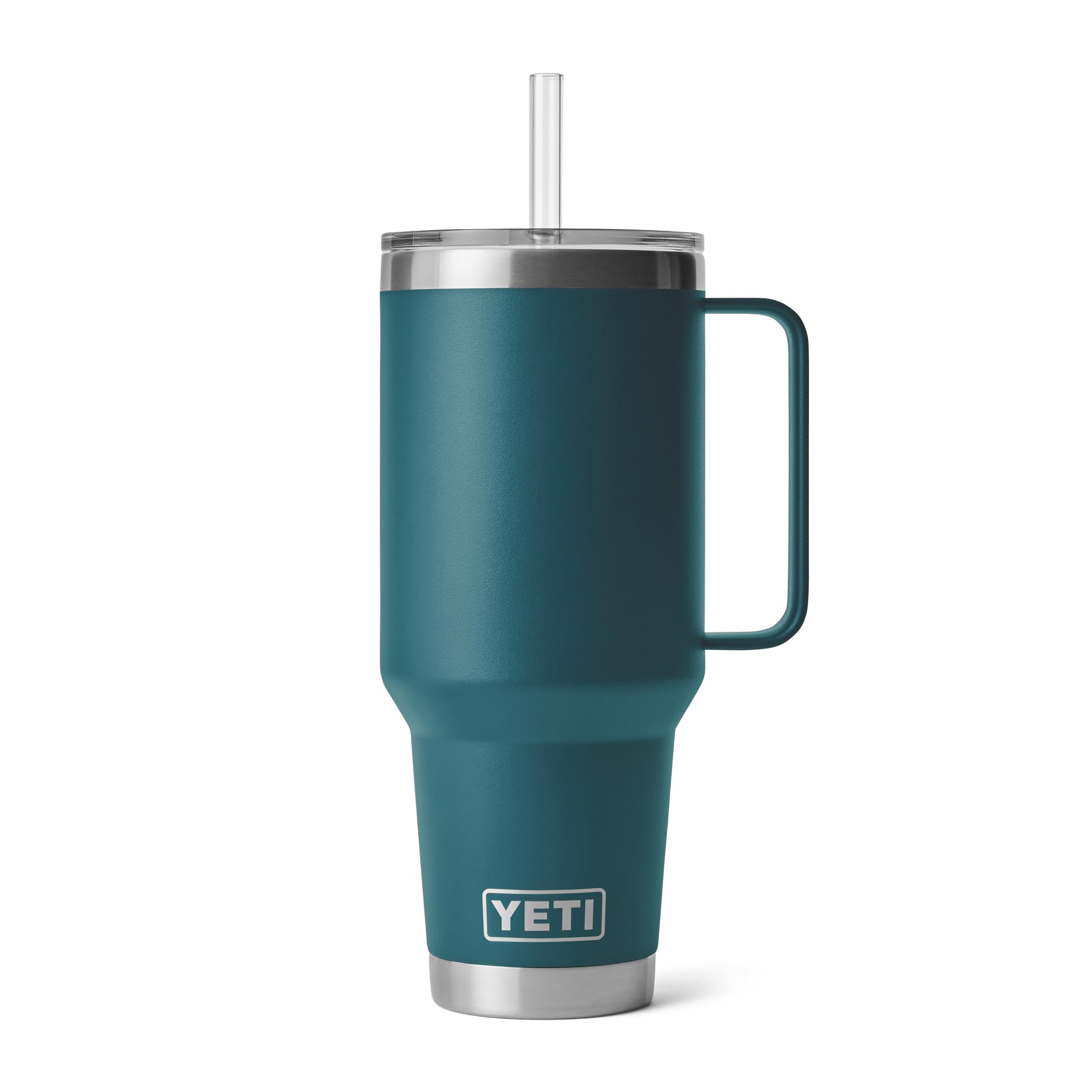 YETI Rambler 42 oz Tumbler with Handle and Straw Lid, Travel Mug Water Tumbler, Vacuum Insulated Cup with Handle, Stainless Steel, Beekeeper