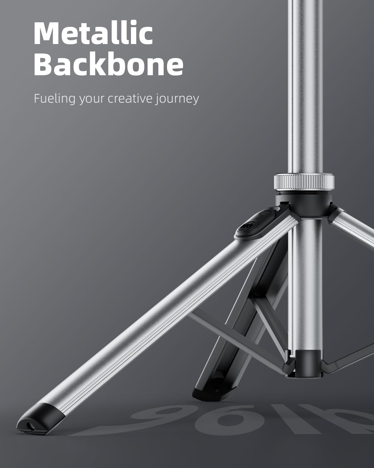 EUCOS 62" Phone Tripod, Tripod for iPhone & Selfie Stick with Remote, Extendable Cell Phone Stand & Ultimate Phone Holder, Solidest Phone Stand Compatible with iPhone/Android