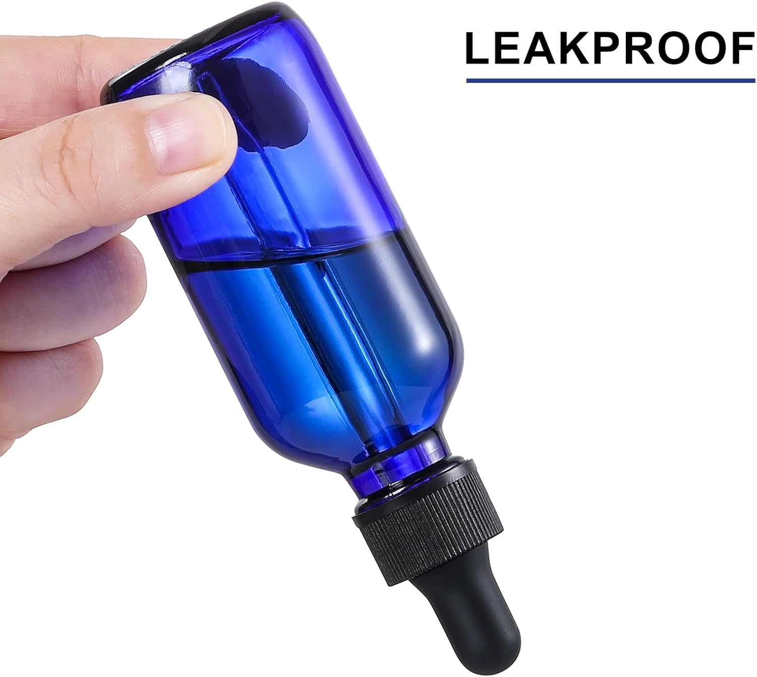 4 Pack, 2 oz Bottles with Dropper & 1 Funnel & 4 Labels - Essential Oils Bottles for Health, Personal Care & Beauty - 60ml Thick Dark Amber Glass Tincture Bottles, Refillable Cosmetic Containers