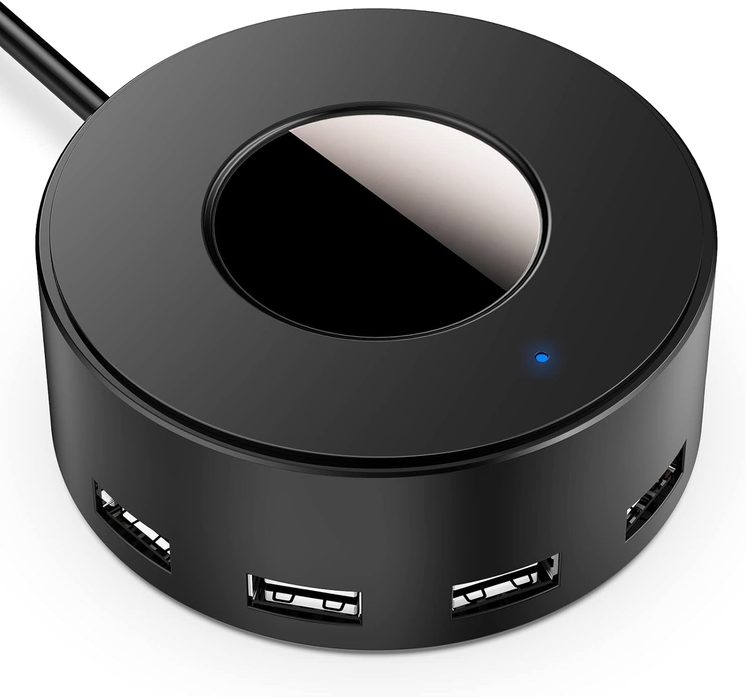 Getop 2 in 1 for MagSafe Magnetic Wireless Charger Pad & Stand for iPhone 12-17(All Series) with 6.6Ft USB-C Woven Charging Cable, Gifts for Men and Women (Black)