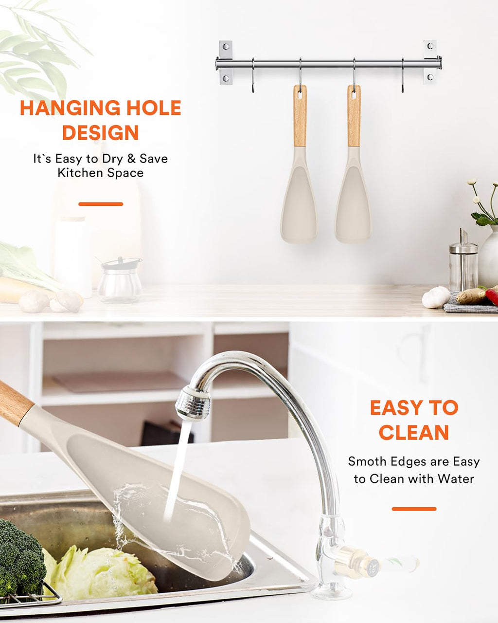 Cooking Spoon for Nonstick Cookwares, Nonstick Safe Cooking Spoon | Protect Your Pans – Gen X Kitchen