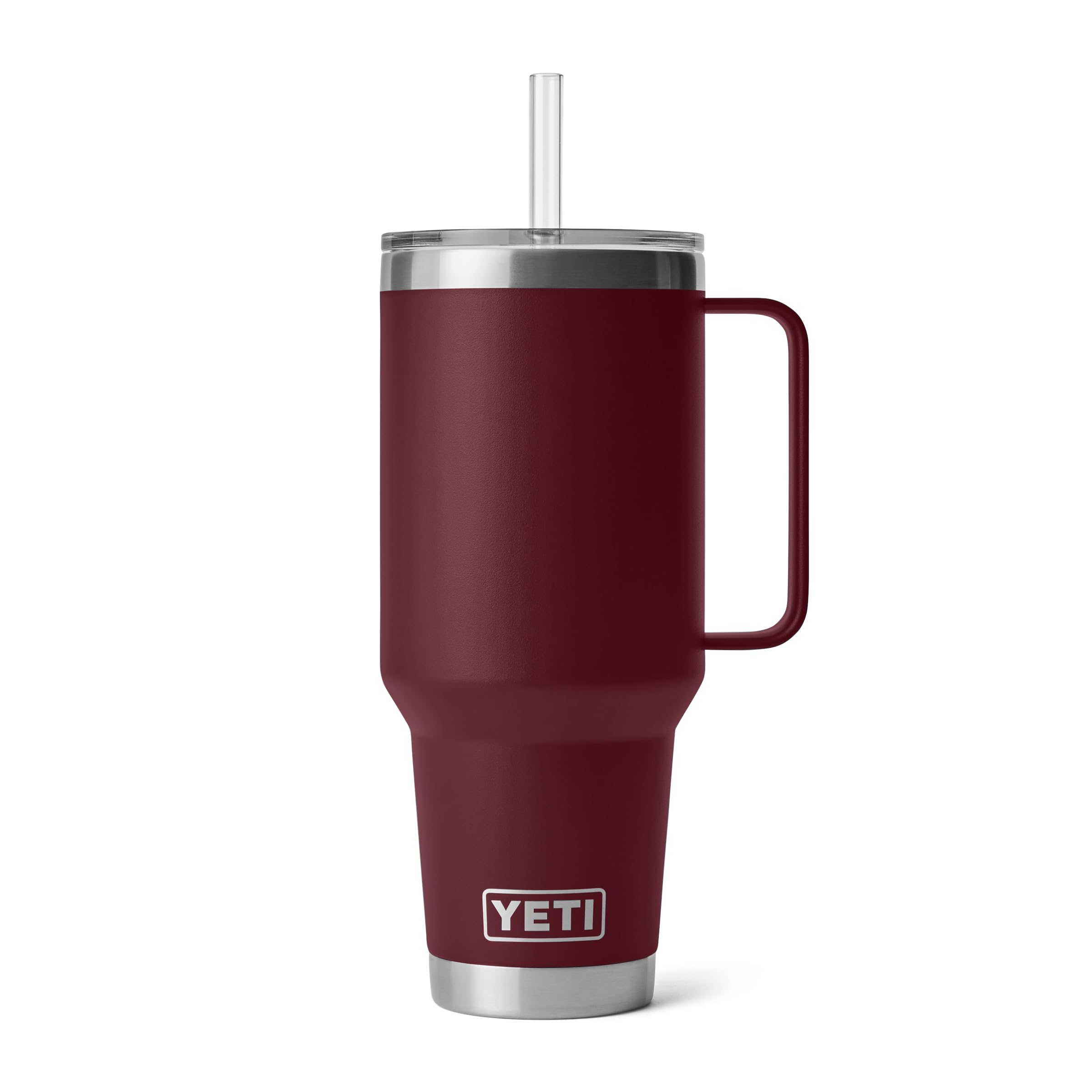 YETI Rambler 42 oz Tumbler with Handle and Straw Lid, Travel Mug Water Tumbler, Vacuum Insulated Cup with Handle, Stainless Steel, Beekeeper