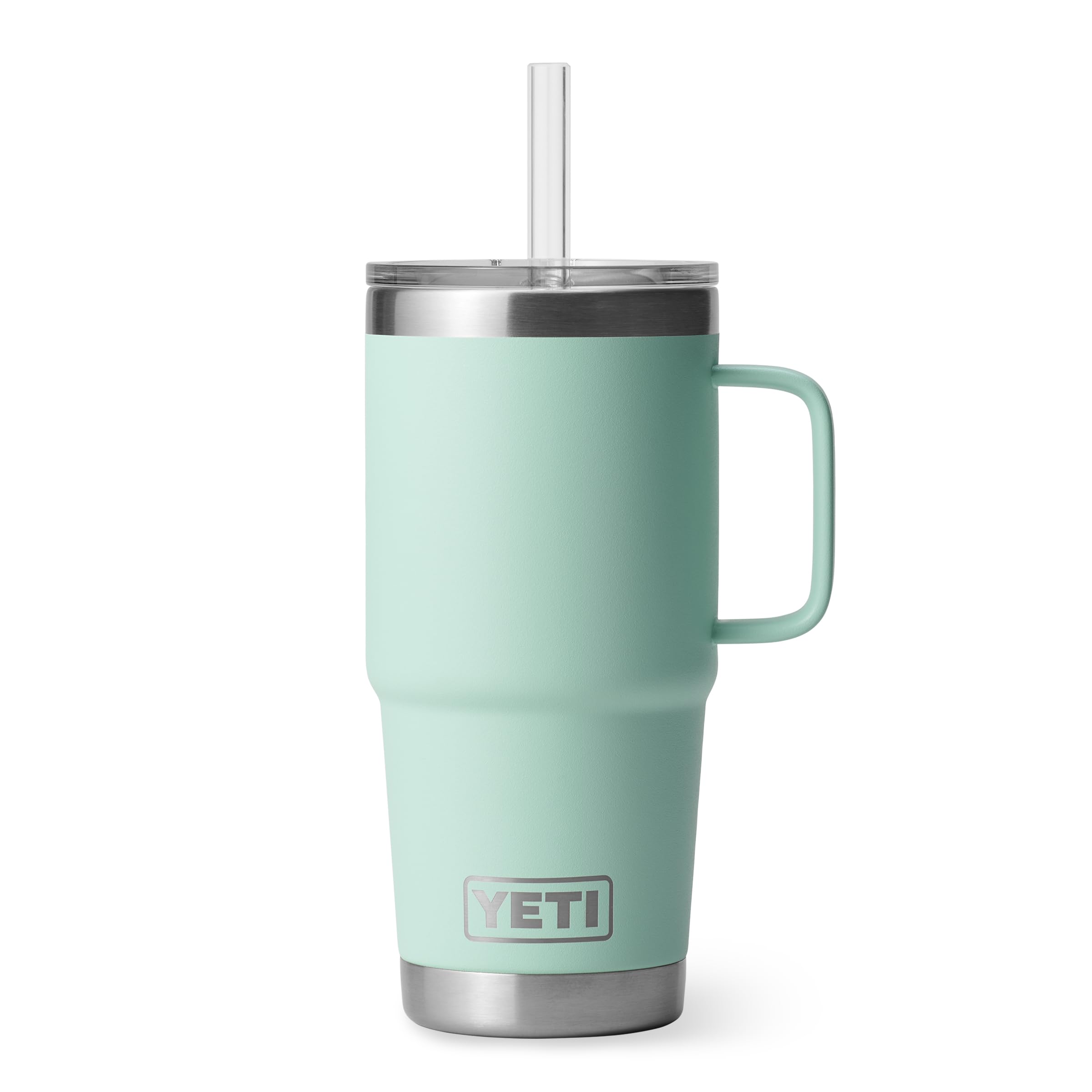 YETI Rambler 42 oz Tumbler with Handle and Straw Lid, Travel Mug Water Tumbler, Vacuum Insulated Cup with Handle, Stainless Steel, Beekeeper