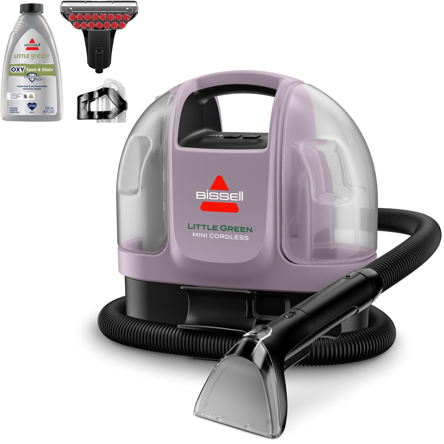 BISSELL Little Green Cordless Portable Deep Cleaner with 25V Lithium-Ion Battery & Battery-Boost Technology, 3682