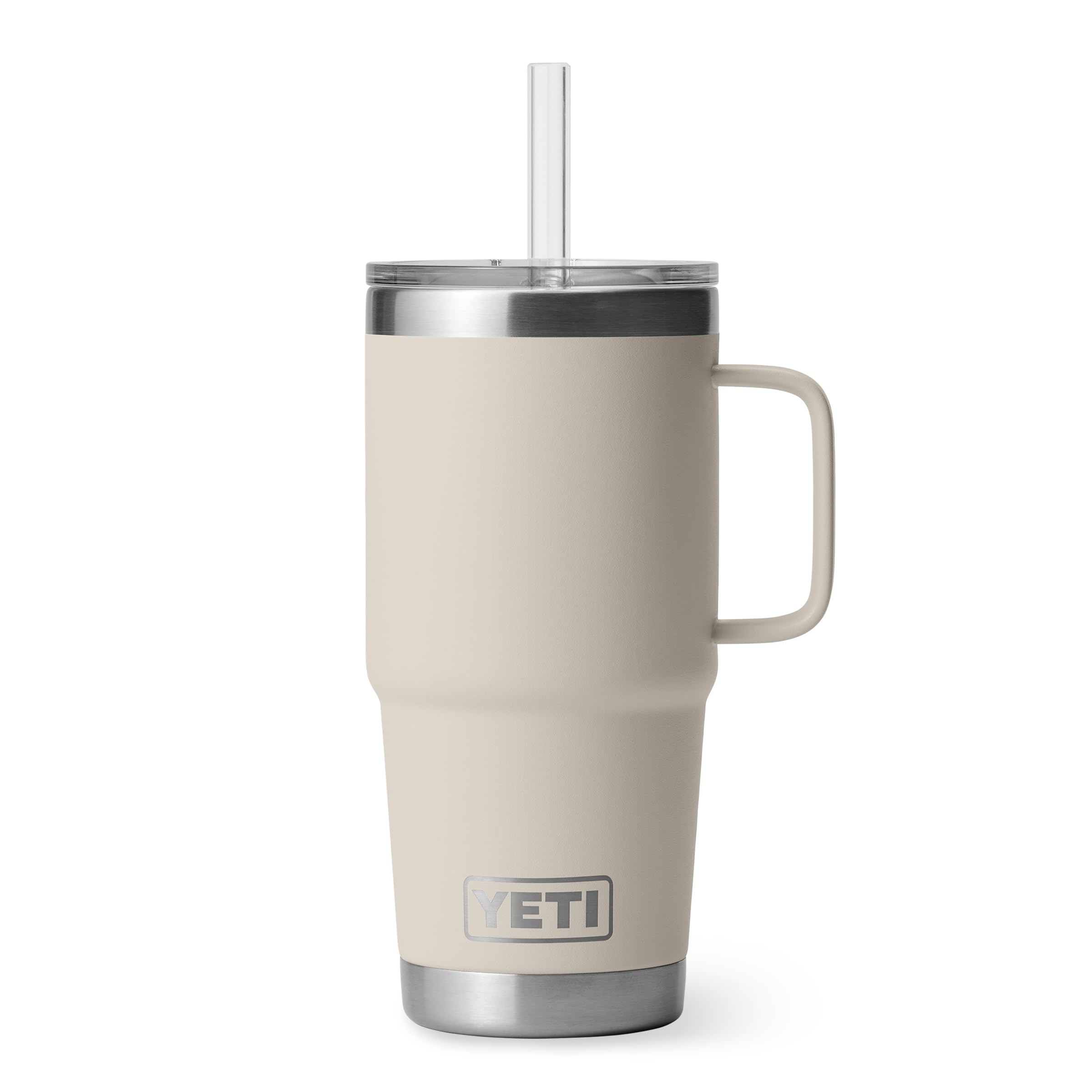 YETI Rambler 42 oz Tumbler with Handle and Straw Lid, Travel Mug Water Tumbler, Vacuum Insulated Cup with Handle, Stainless Steel, Beekeeper