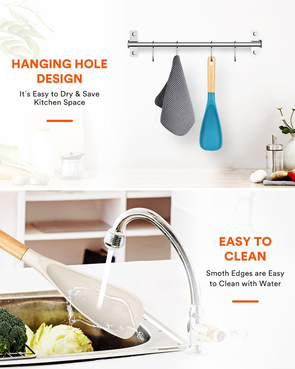 Cooking Spoon for Nonstick Cookwares, Nonstick Safe Cooking Spoon | Protect Your Pans – Gen X Kitchen