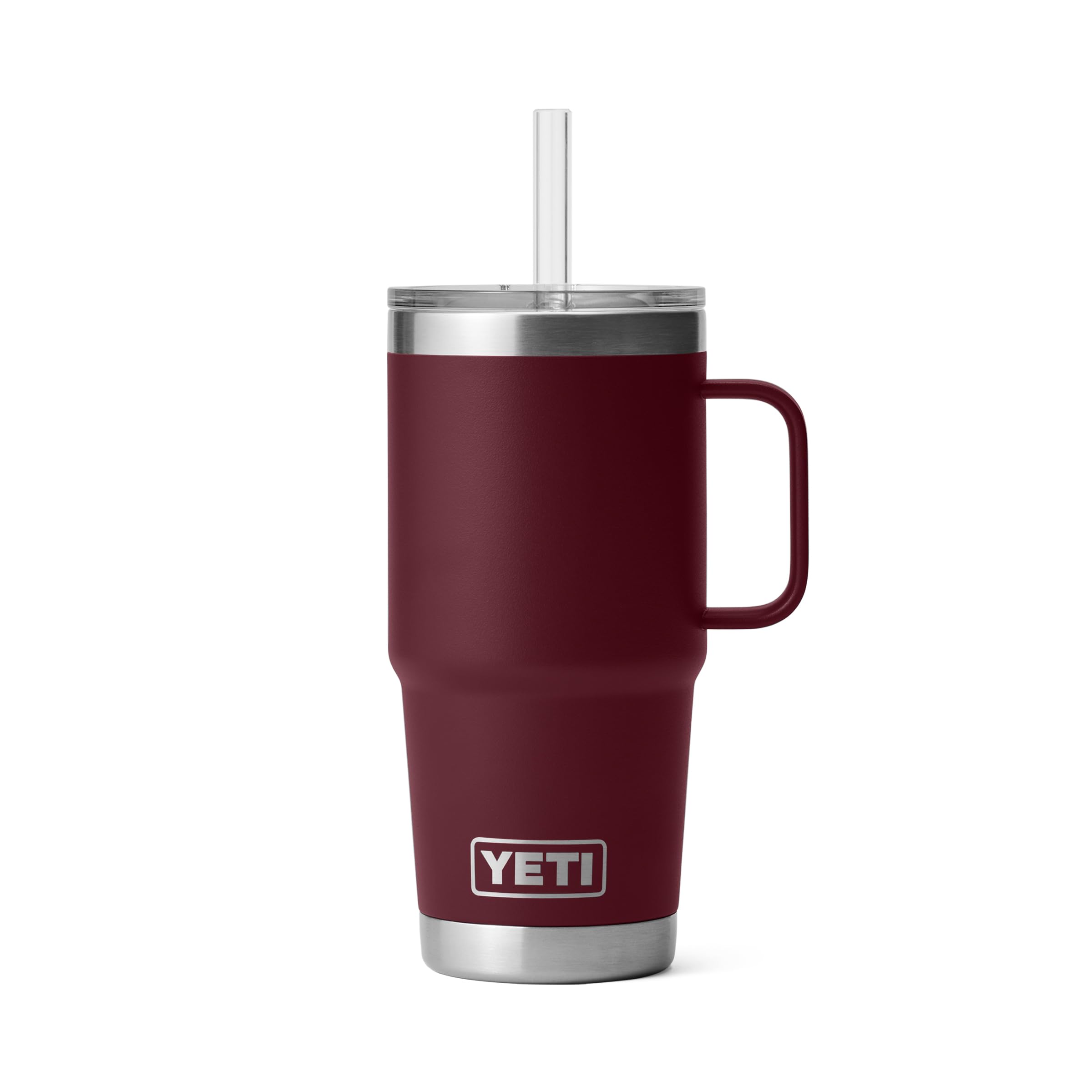 YETI Rambler 42 oz Tumbler with Handle and Straw Lid, Travel Mug Water Tumbler, Vacuum Insulated Cup with Handle, Stainless Steel, Beekeeper