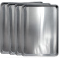 Commercial Quality Cookie Sheet Pan - 2 Pack Aluminum Half Sheet Baking Pan by Saffron & Sage Home Living - This 18x13 Baking Sheet Set is Rust & Warp Resistant, Heavy Duty, of Thick Gauge