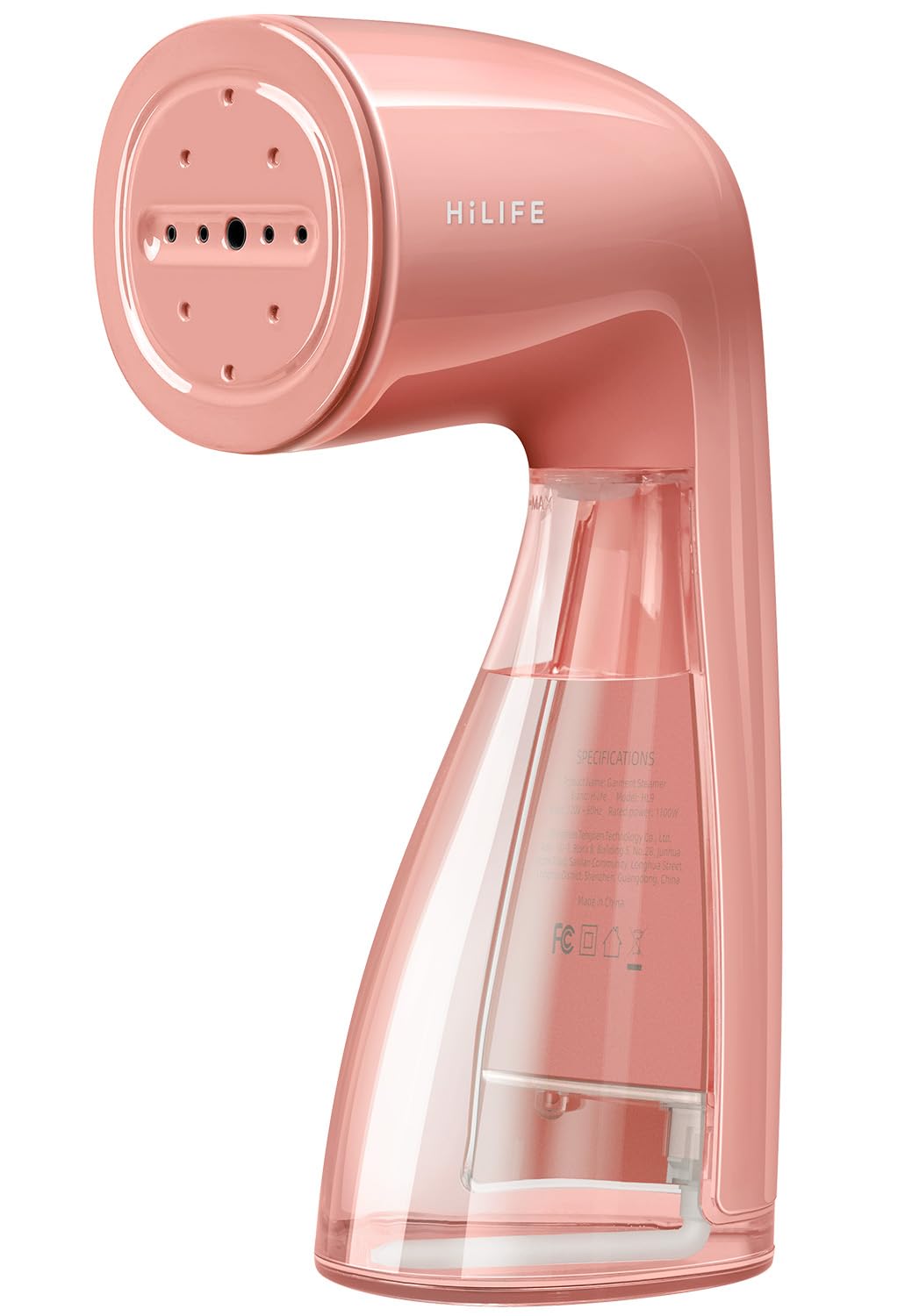 HiLIFE Steamer for Clothes, Portable Handheld Clothing Steamer, 240ml Big Capacity, 700W, Strong Power, Fabric Quick Wrinkle Remover with Brush for Home, Office, Travel (ONLY 120V) -Blue