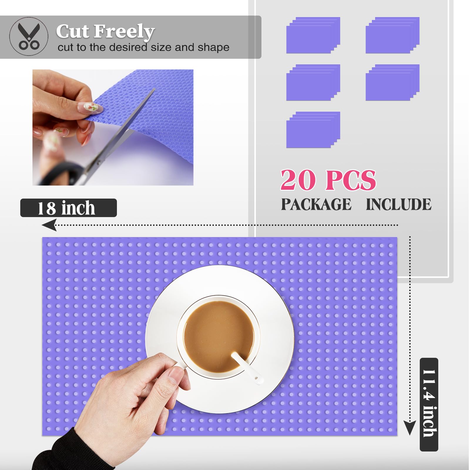 Refrigerator Shelf Liners | Easy Clean Fridge Solution – Gen X Living