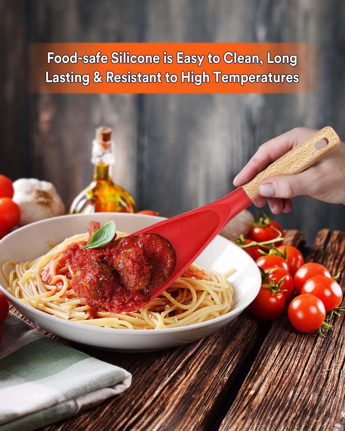 Cooking Spoon for Nonstick Cookwares, Nonstick Safe Cooking Spoon | Protect Your Pans – Gen X Kitchen