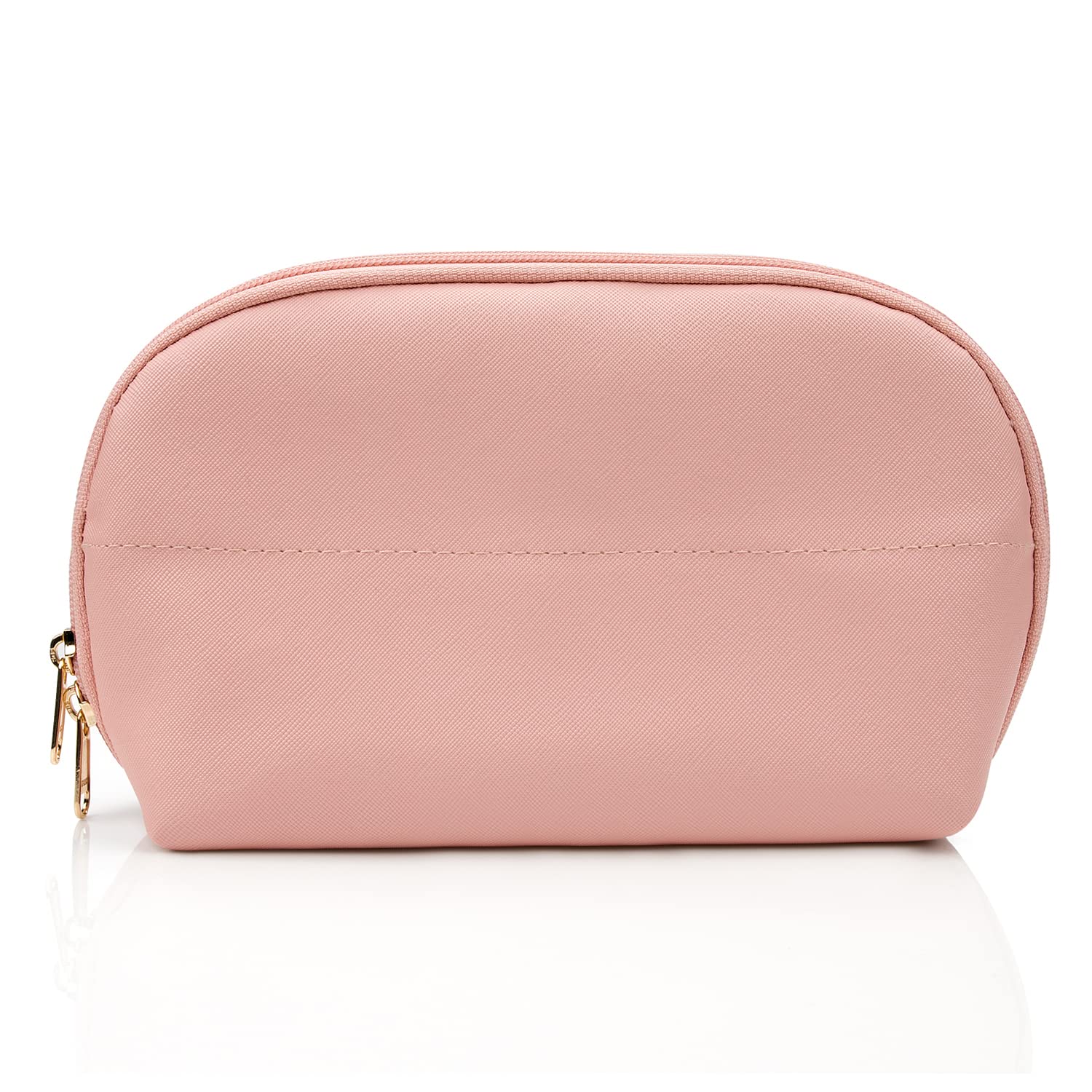 Ethereal Clear Makeup Bag, TSA Travel Makeup Organizer Bag Rose Gold Makeup Bags for Women Small Cosmetic Bag Portable Makeup Bag for Purse