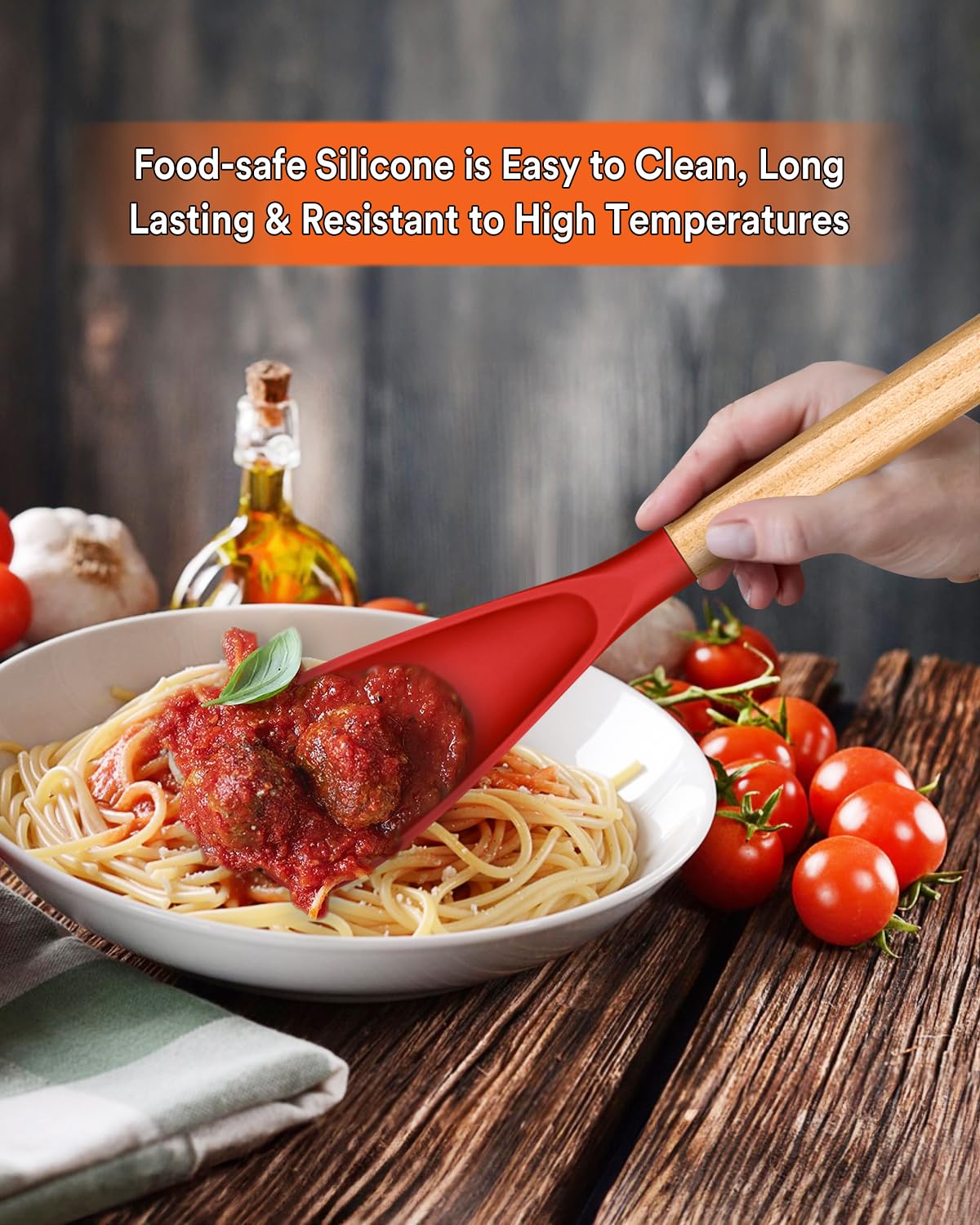 Cooking Spoon for Nonstick Cookwares, Nonstick Safe Cooking Spoon | Protect Your Pans – Gen X Kitchen