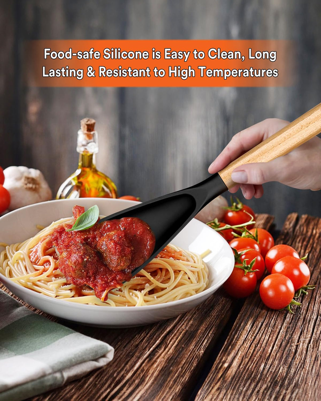 Cooking Spoon for Nonstick Cookwares, Nonstick Safe Cooking Spoon | Protect Your Pans – Gen X Kitchen
