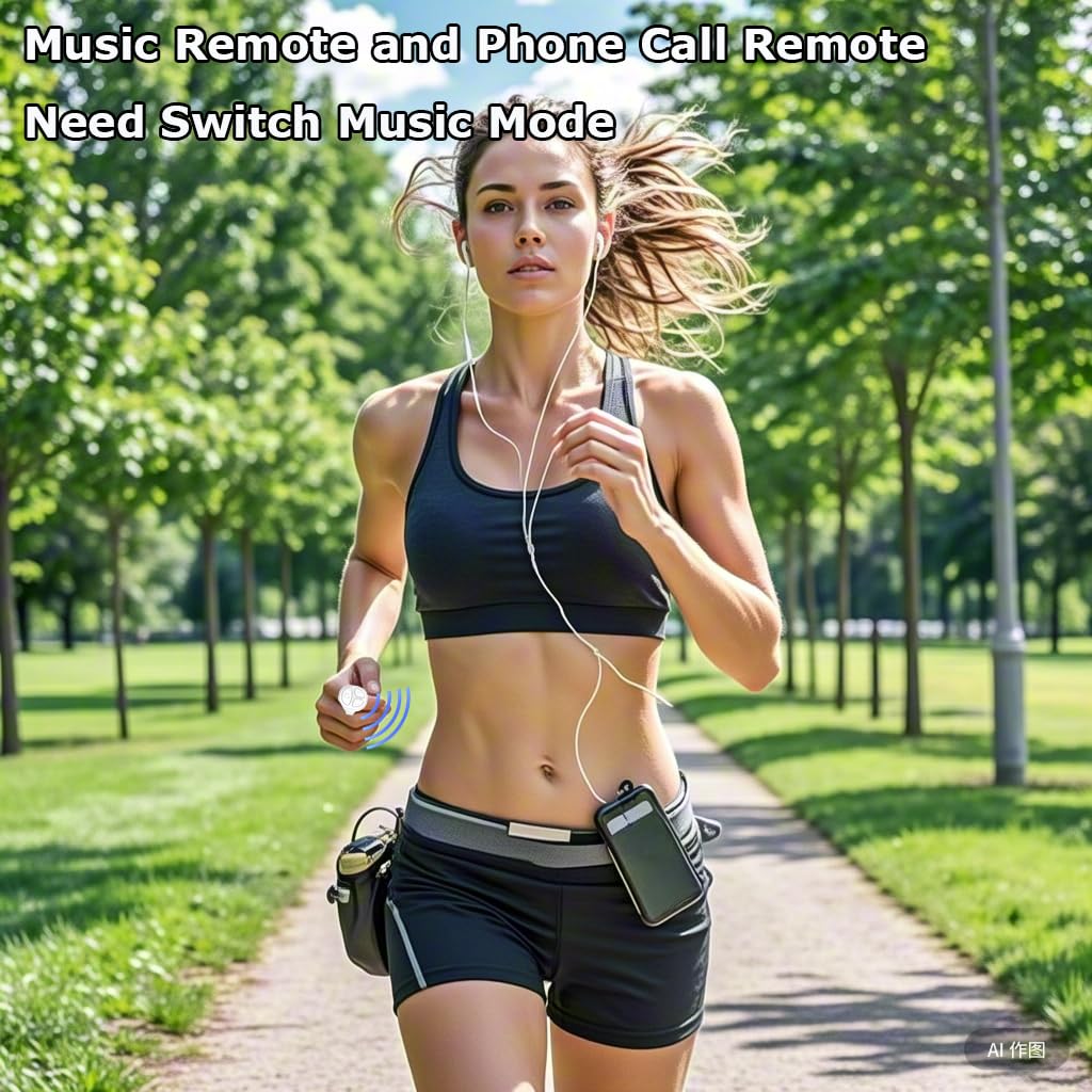 Tiktok Scrolling Ring for iPhone, Bluetooth Camera Remote Control, Remote Control for TIK Tok Scrolling Ring for iPhone, Android (Black)