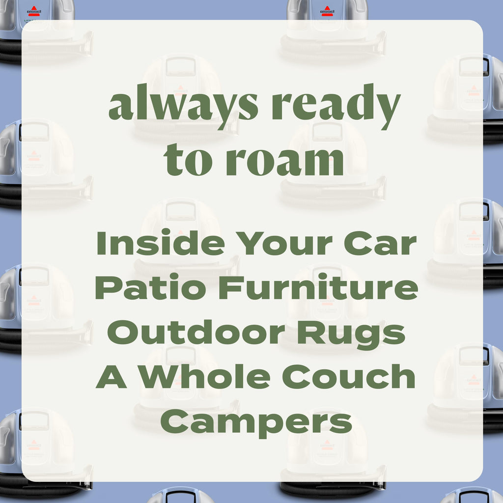 BISSELL Little Green Cordless Portable Deep Cleaner with 25V Lithium-Ion Battery & Battery-Boost Technology, 3682