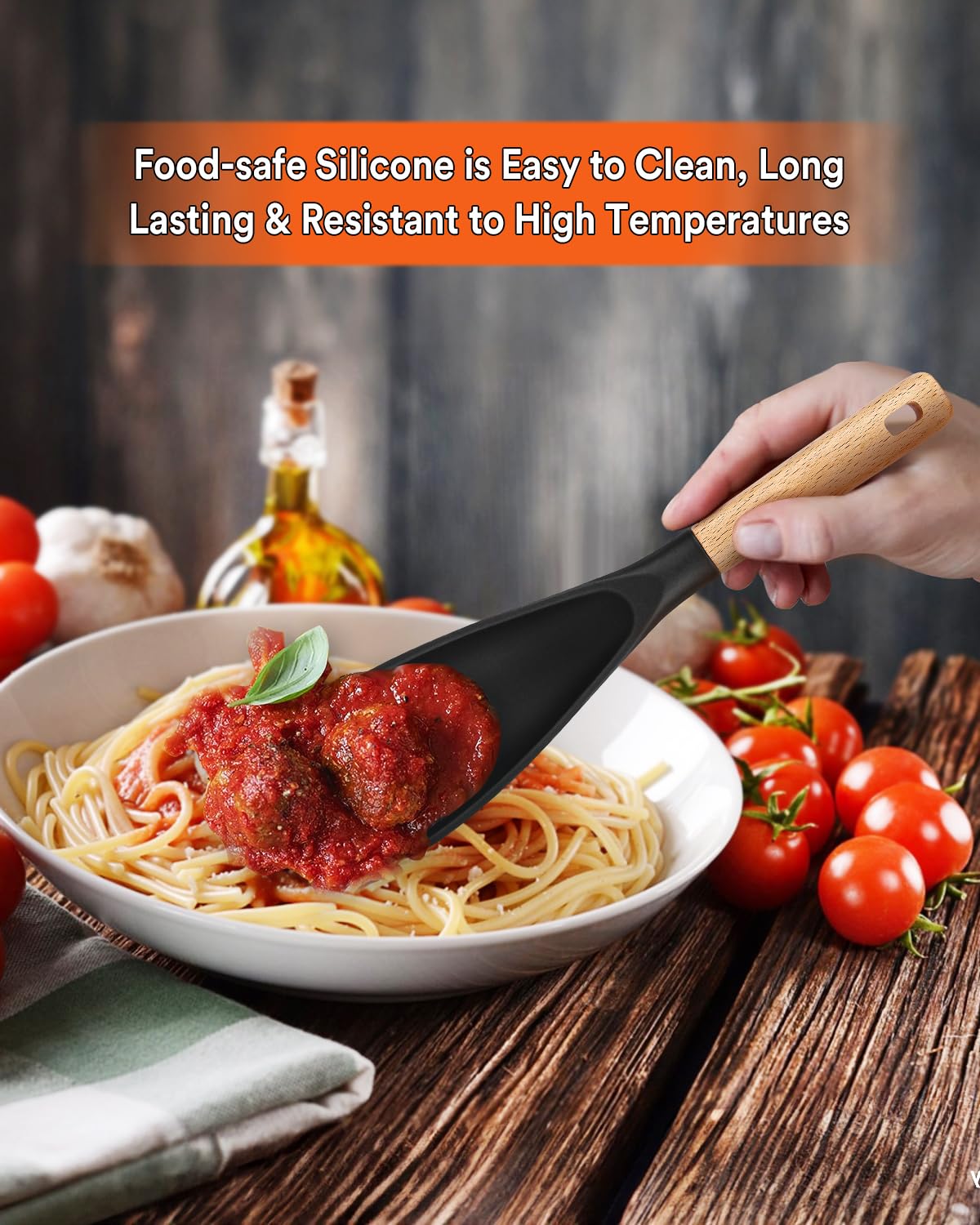 Cooking Spoon for Nonstick Cookwares, Nonstick Safe Cooking Spoon | Protect Your Pans – Gen X Kitchen