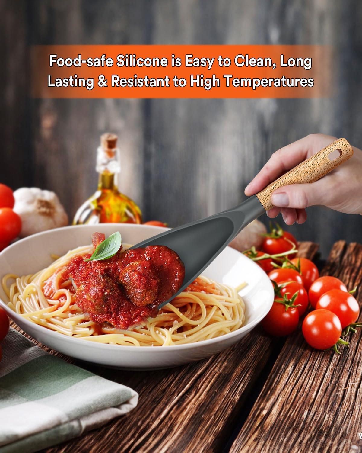 Cooking Spoon for Nonstick Cookwares, Nonstick Safe Cooking Spoon | Protect Your Pans – Gen X Kitchen