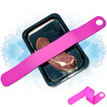 Thaw Belt, Silicone Sink Thawing Fixator Belt, Longer Faster & Safer Defrosting Belt for Frozen Meat Fruit and Vegetable, Thaws in Minutes Instead of Hours, Super Suction, no Heat Required (Blue)