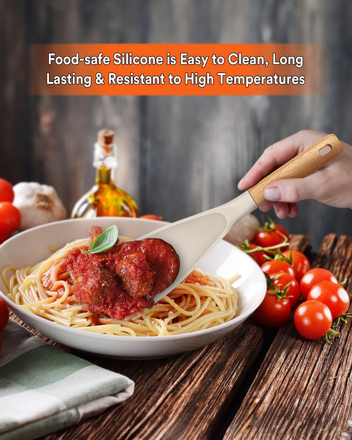 Cooking Spoon for Nonstick Cookwares, Nonstick Safe Cooking Spoon | Protect Your Pans – Gen X Kitchen