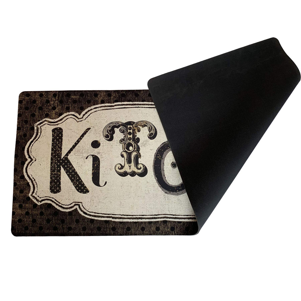 UKELER Laundry Room Rug Runner, Farmhouse Laundry Mats for Washroom Laundry Room Bathroom Kitchen, Non Slip Anti Fatigue Laundry Rugs 48''x20''