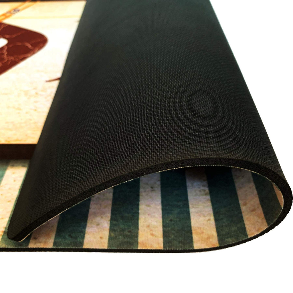 UKELER Laundry Room Rug Runner, Farmhouse Laundry Mats for Washroom Laundry Room Bathroom Kitchen, Non Slip Anti Fatigue Laundry Rugs 48''x20''