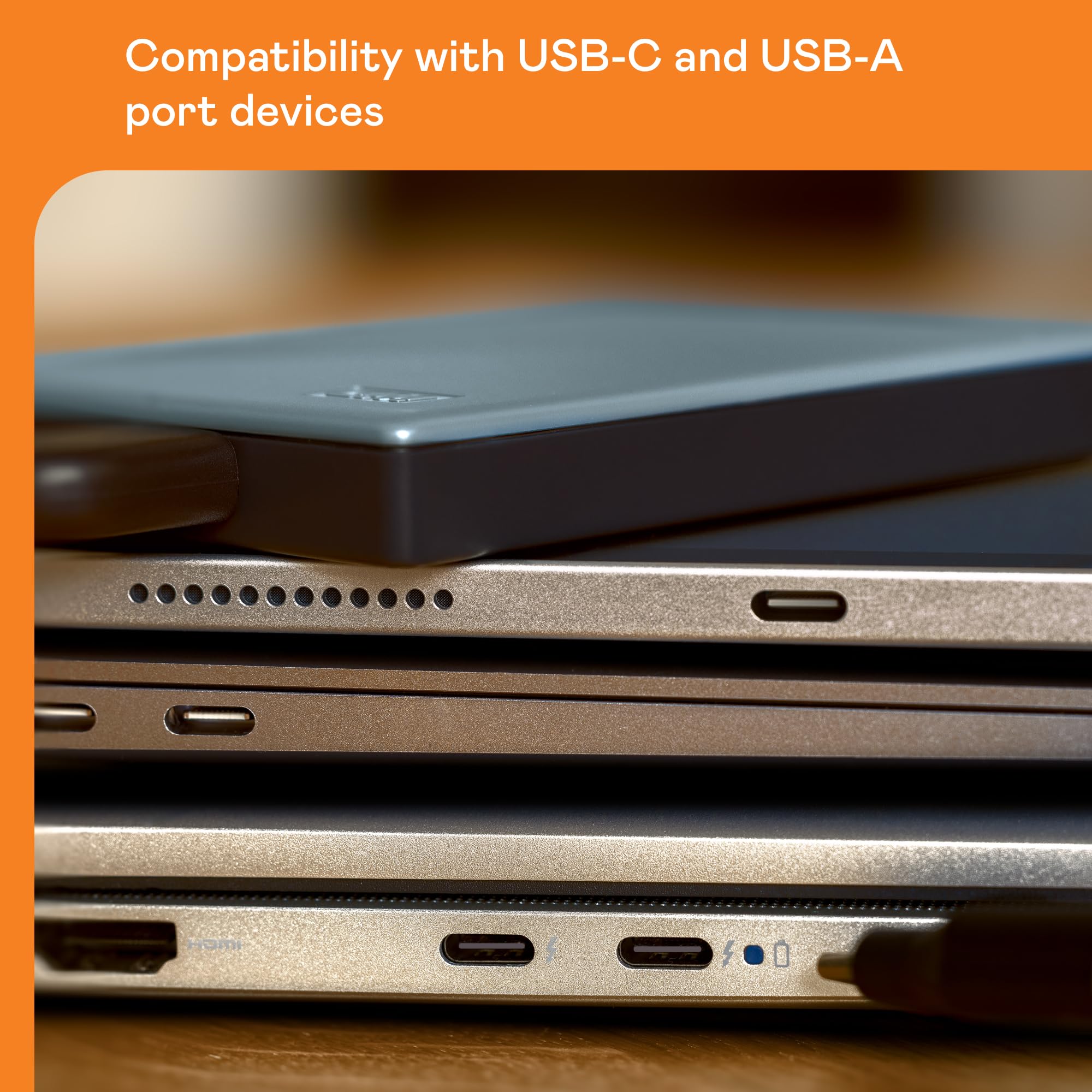 WD 4TB My Passport, Portable External Hard Drive, Black, backup software with defense against ransomware, and password protection, USB 3.1/USB 3.0 compatible - WDBPKJ0040BBK-WESN