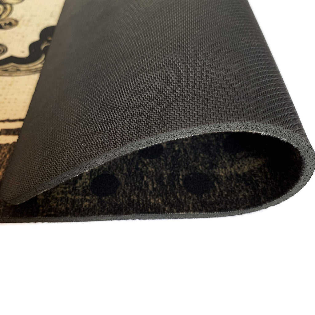 UKELER Laundry Room Rug Runner, Farmhouse Laundry Mats for Washroom Laundry Room Bathroom Kitchen, Non Slip Anti Fatigue Laundry Rugs 48''x20''