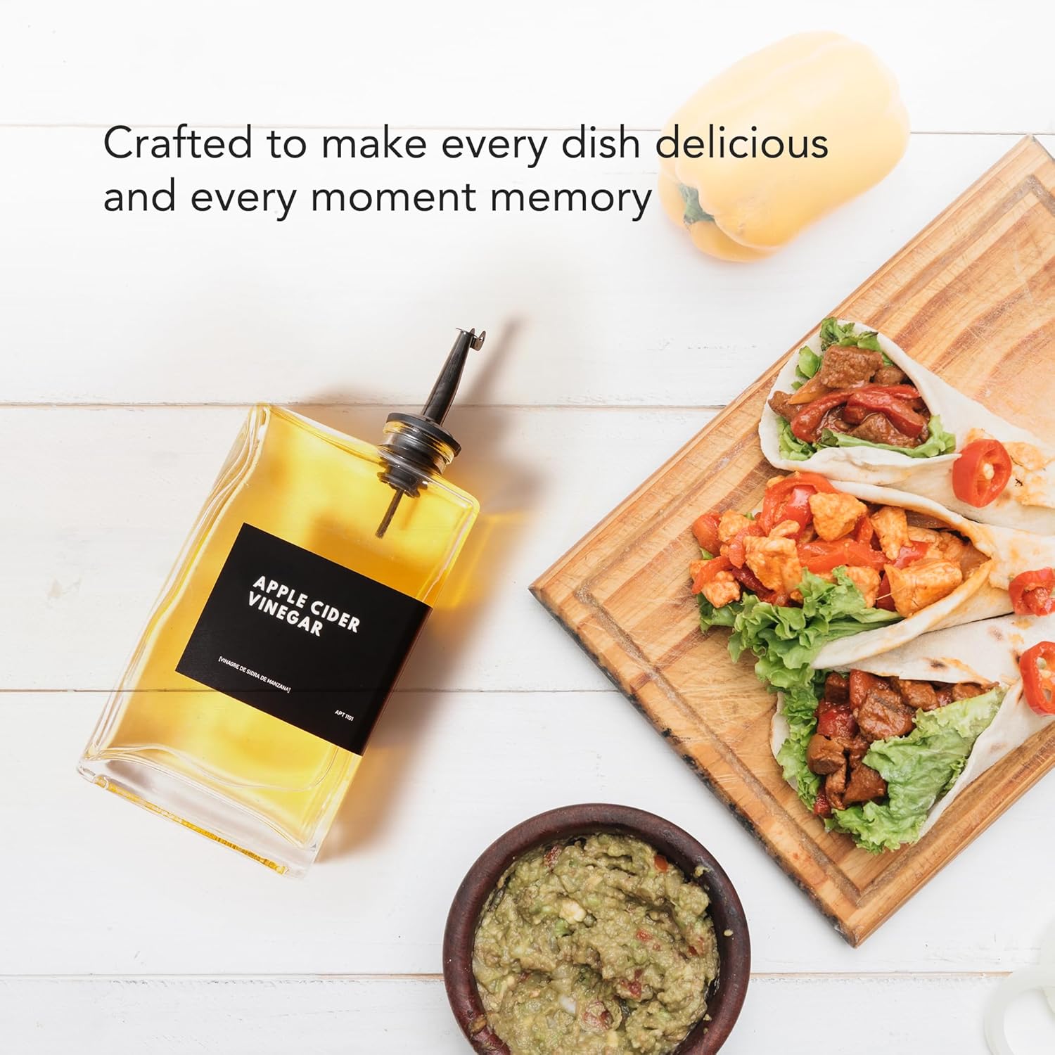 APT 1101 Olive Oil Dispenser for Kitchen, Cooking Oil and Vinegar Dispenser Set, Olive Oil Bottle, Soy sauce dispenser, coffee syrup bottles - 2 pcs, Black