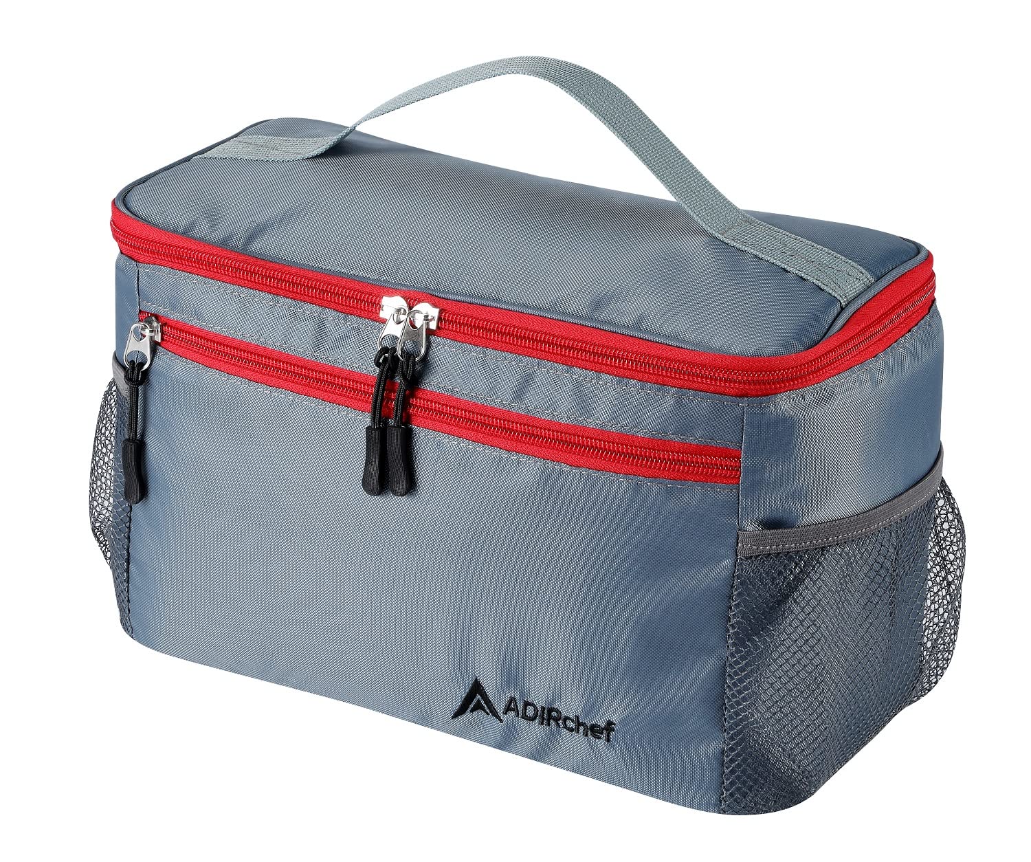 Adir Mini Single Serve Travel Coffee Maker Pouch Organizer, Portable For Travel, Camping, Office Lunch Bag For Grab & Go Daily Use (Black & Green)