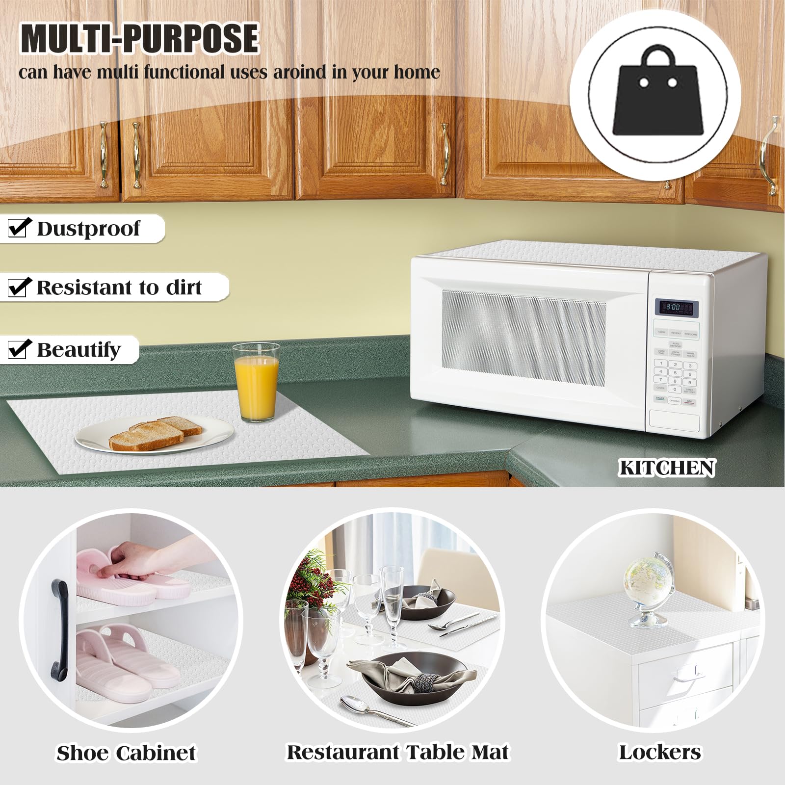 Refrigerator Shelf Liners | Easy Clean Fridge Solution – Gen X Living