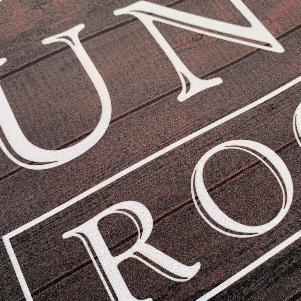 UKELER Laundry Room Rug Runner, Farmhouse Laundry Mats for Washroom Laundry Room Bathroom Kitchen, Non Slip Anti Fatigue Laundry Rugs 48''x20''