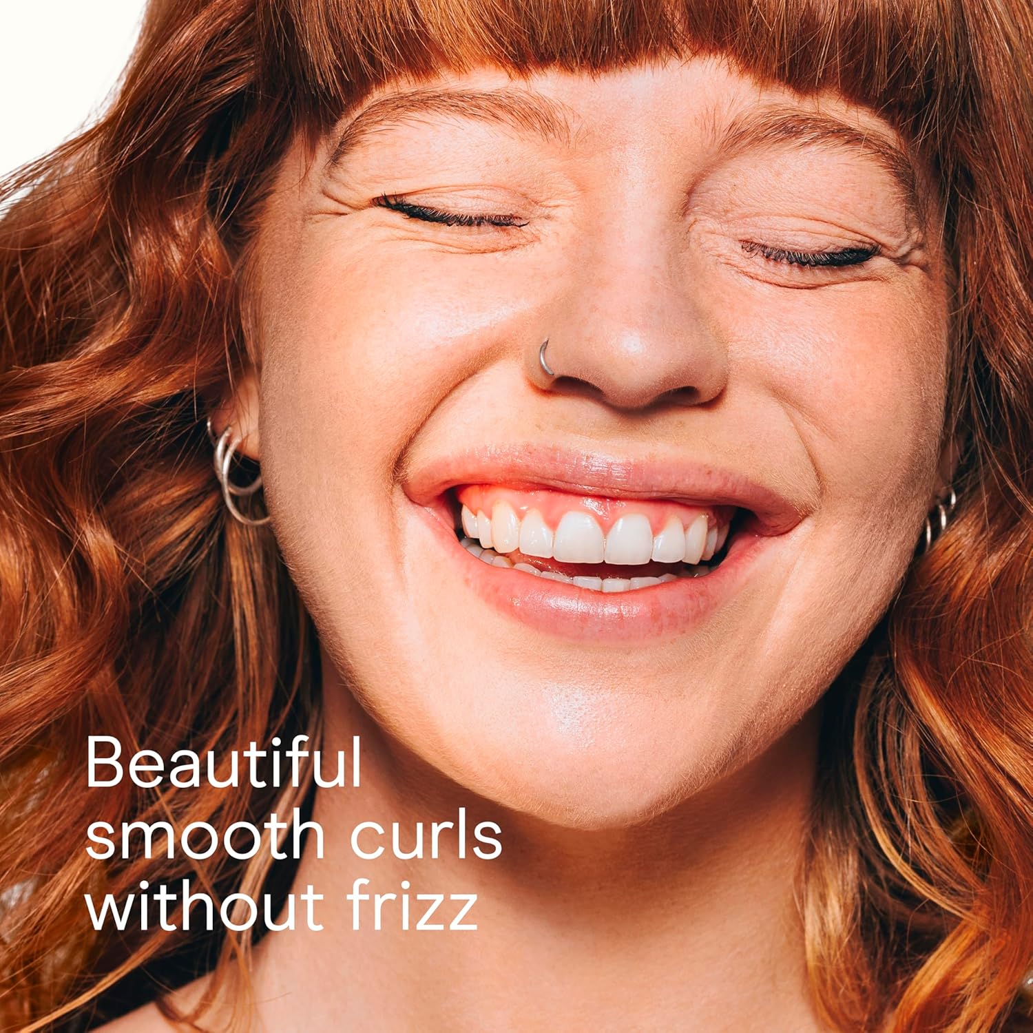 Conair Double Ceramic 1 ¼-Inch Curling Iron, 1 ¼-Inch Barrel Creates Loose Curls, Hair Curler for Use on Medium & Long Hair, White/Rose Gold