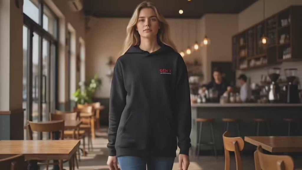 Gen X - No Permission - Embroidered Hoodie